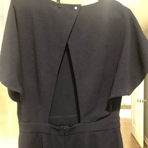 Tall, navy dress